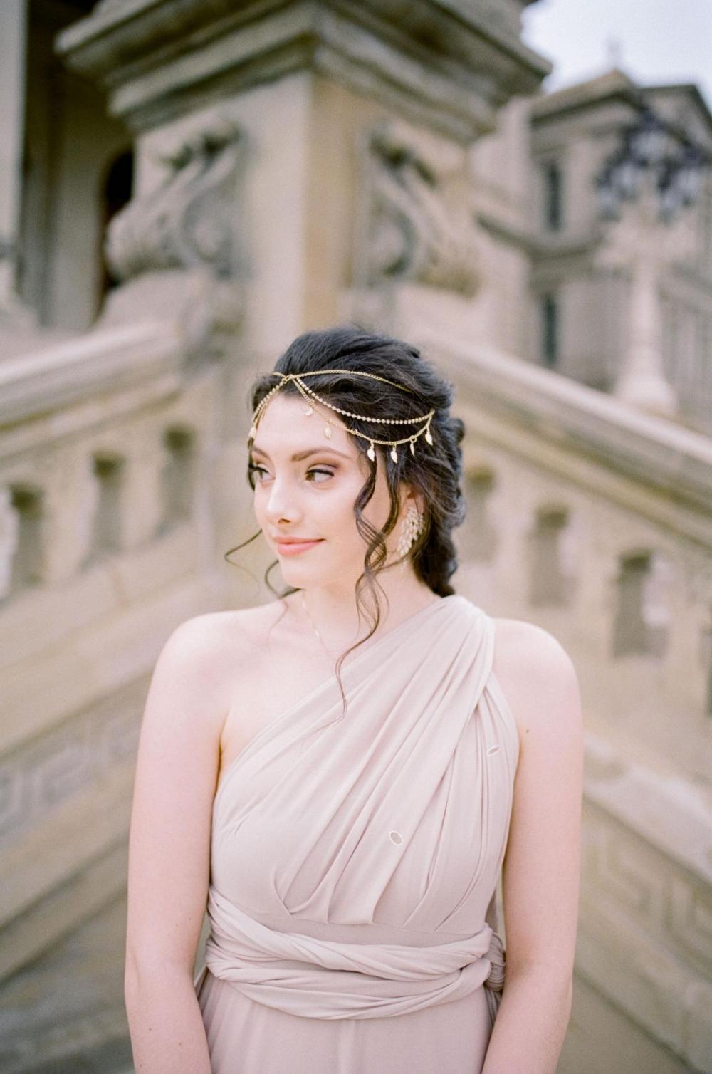 Greek braid Amazing wedding hairstyle - YouTube